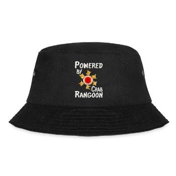 Powered by crab rangoon - Bucket Hat - Schwarz - Vorne - Lela (165cm)