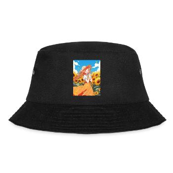 Anime Fille Tournesols - Bob - noir - Devant - Lela (165cm)