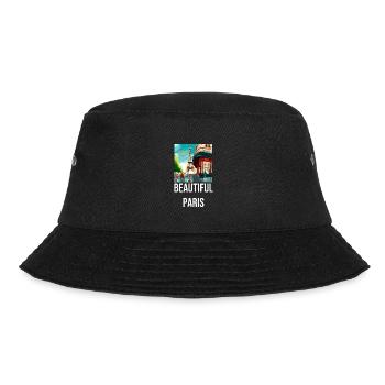 Beautiful Paris - the beautiful Paris - Bucket Hat - black - Front - Lela (165cm)