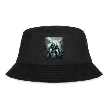 Futuristic AI creature of an alien planet - Bucket Hat - black - Front - Lela (165cm)