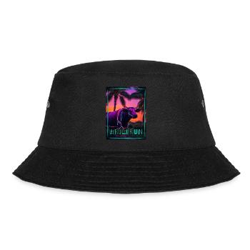 Bull Run - Bucket Hat - Schwarz - Vorne - Lela (165cm)
