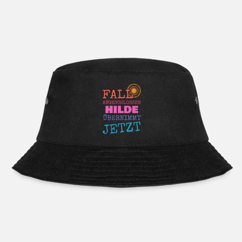 Hilde - Bucket Hat - Schwarz