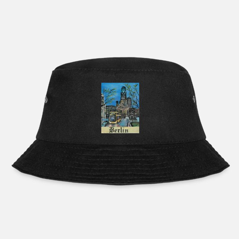KaiserWilhelmKirche - Bucket Hat - Schwarz