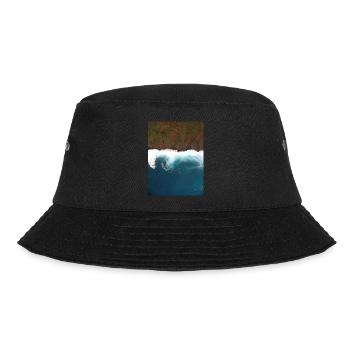 Steilküste am Meer - Bucket Hat - Schwarz - Vorne - Lela (165cm)