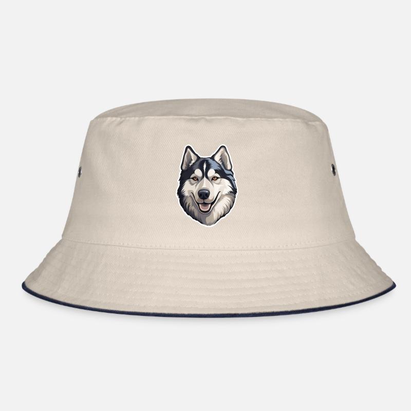 Siberian Husky Bucket Hat