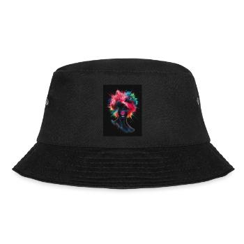 Colors Explosion - Bucket Hat - black - Front - Lela (165cm)