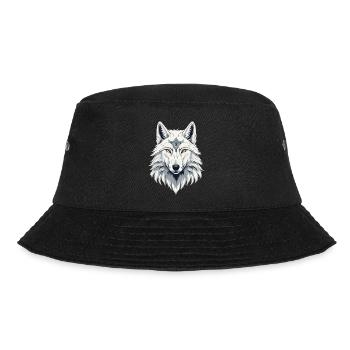 Loup sauvage blanc - Bob - noir - Devant - Lela (165cm)
