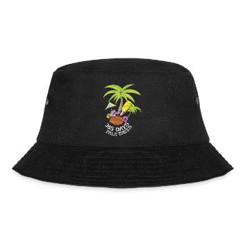 365 Days Palm Trees - Bucket Hat - Schwarz - Vorne - Lela (165cm)