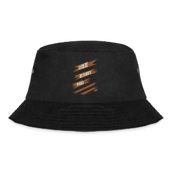Funny Escape Adventures Reading Joke Escape - Bucket Hat - black - Front - Lela (165cm)