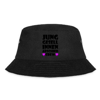 Hen Party Crew Hen - Bucket Hat - black - Front - Lela (165cm)