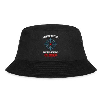 I Missed You Sniper - Bucket Hat - black - Front - Lela (165cm)
