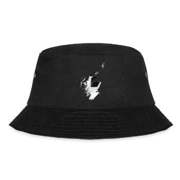 Scotland map frames real football - Bucket Hat - black - Front - Lela (165cm)
