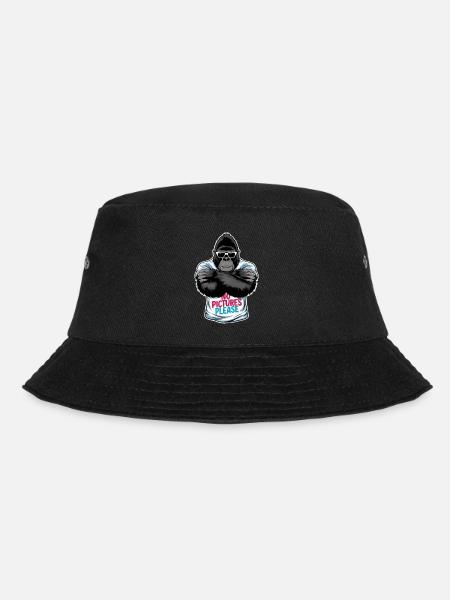 Keine Bilder bitte - Bucket Hat - Schwarz