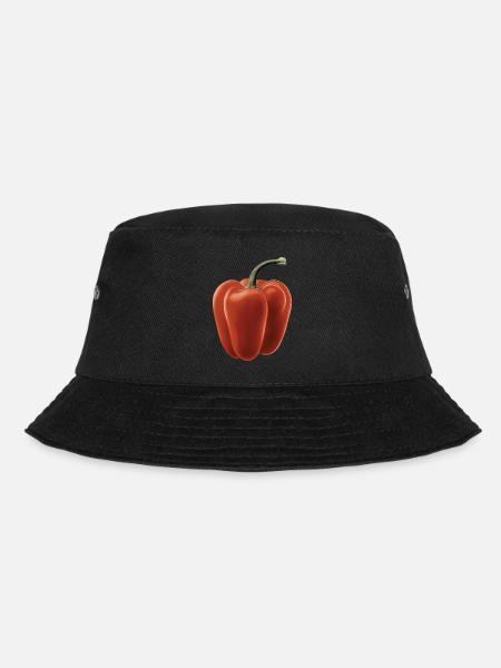 Paprika Geschenk - Bucket Hat - Schwarz