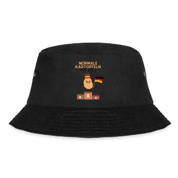 Regular potatoes on the one 1 - Bucket Hat - black - Front - Lela (165cm)