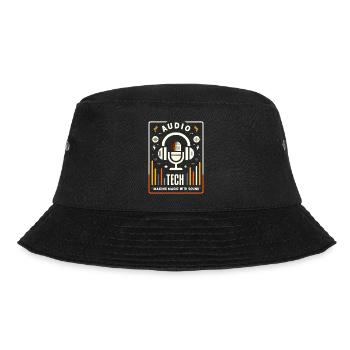 Audiotechnik Zaubern mit Klang - Bucket Hat - Schwarz - Vorne - Lela (165cm)