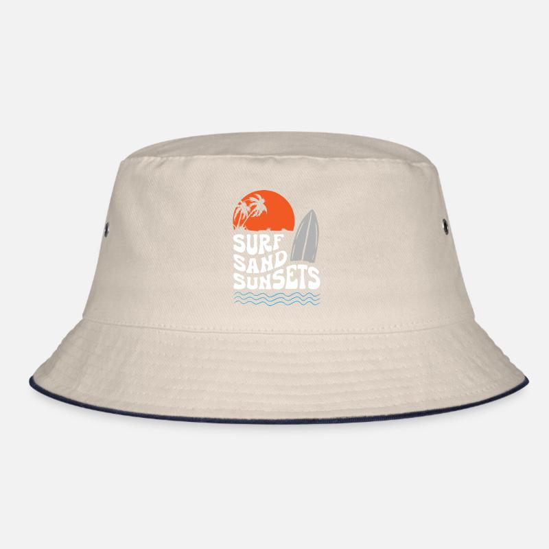 Surf Sand Sunset Bucket Hat