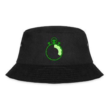 stopuhr - Bucket Hat - Schwarz - Vorne - Lela (165cm)