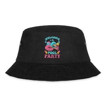 Pool Celebrations Recreation Alcohol - Bucket Hat - black - Front - Lela (165cm)