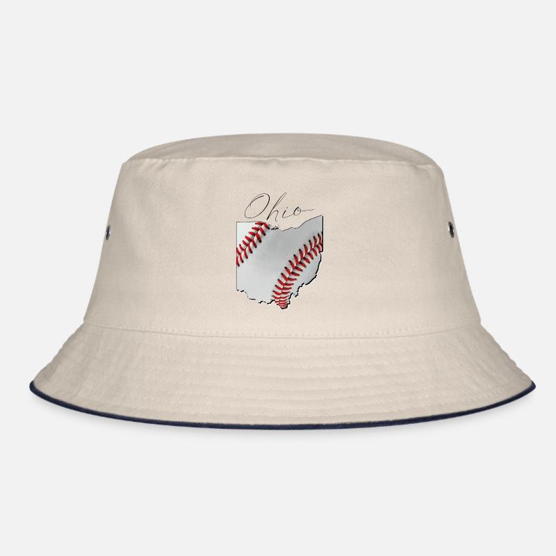 Ohio (United States) | real baseball | Map Script Bucket Hat