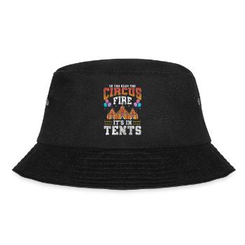 Circus Tent Music Animals - Bucket Hat - black - Front - Lela (165cm)