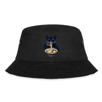 Panther Ramen - Bucket Hat - Schwarz - Vorne - Lela (165cm)
