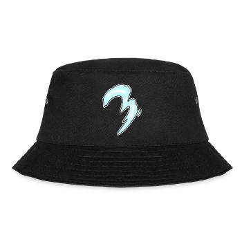 Drei - 3 - Nummer 3 - Zahl 3 - Bucket Hat - Schwarz - Vorne - Lela (165cm)