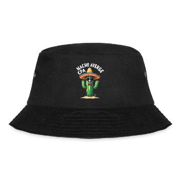 Nicht nur ein gewöhnlicher Steuerberater, Kaktus - Bucket Hat - Schwarz - Vorne - Lela (165cm)