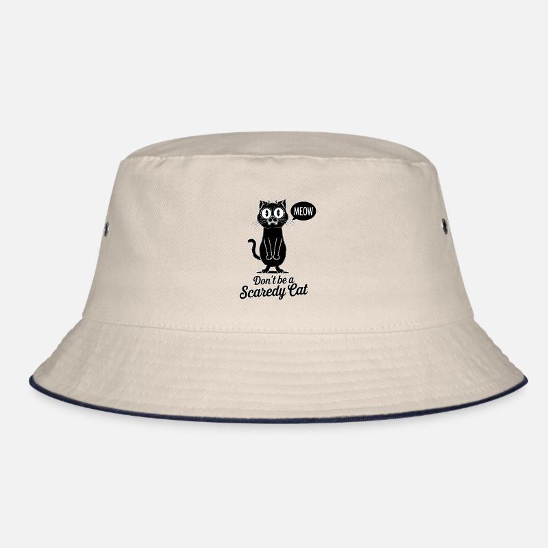 Don't Be a Scaredy Cat Bucket Hat