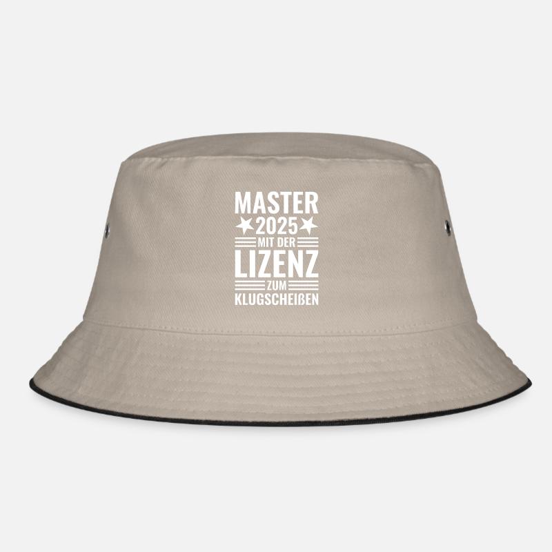 Master 2025 mit der Lizenz zum Klugscheißen Bucket Hat