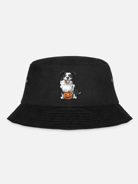 Border Collie Chien Halloween Zombie - Bob - noir