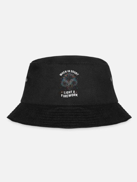 Pyrotechniker Feuerwerk Pyrotechnik - Bucket Hat - Schwarz