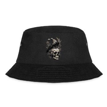 Dark Soul - Bucket Hat - Schwarz - Vorne - Lela (165cm)