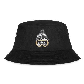 Snow Stoke - Bucket Hat - Schwarz - Vorne - Lela (165cm)