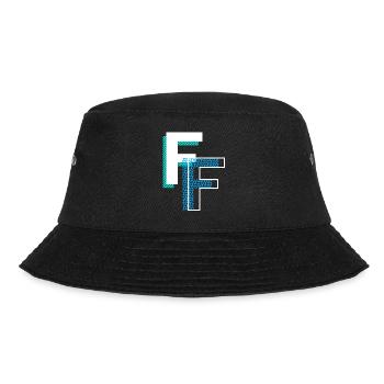 Letter F - Bucket Hat - black - Front - Lela (165cm)