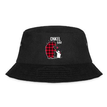 Uncle Bear - Bucket Hat - black - Front - Lela (165cm)