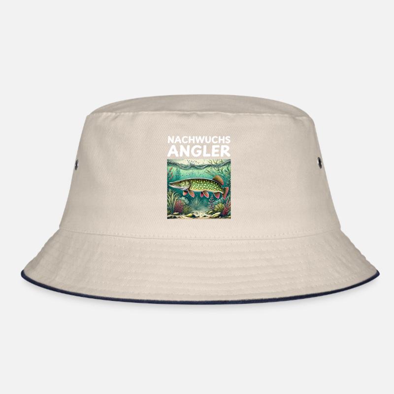 Nachwuchs Angler - Hecht Bucket Hat
