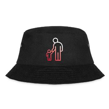 Daddy Santa Papuan Humor Joke Gift G - Bucket Hat - black - Front - Lela (165cm)