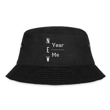 New Year New Me - Bucket Hat - black - Front - Lela (165cm)