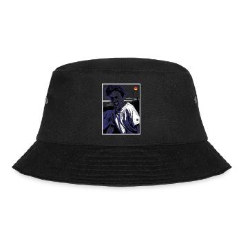 Big Smile Zombie Guy - Bucket Hat - Schwarz - Vorne - Lela (165cm)