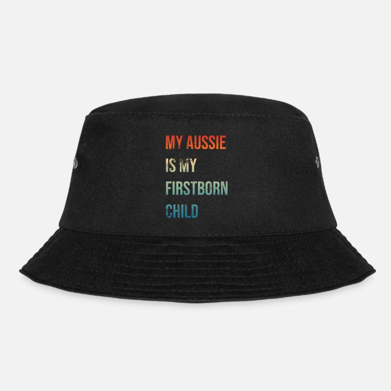 Aussie Firstborn - Bucket Hat - black