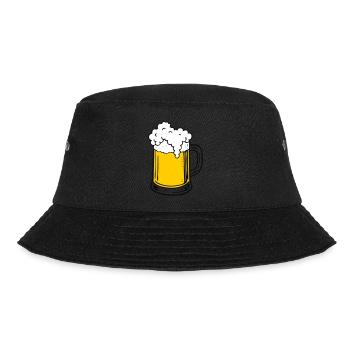 Beer - Bucket Hat - black - Front - Lela (165cm)