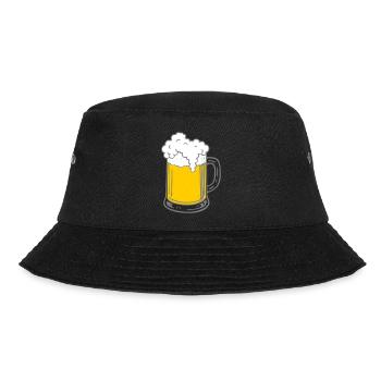 Beer - Bucket Hat - black - Front - Lela (165cm)