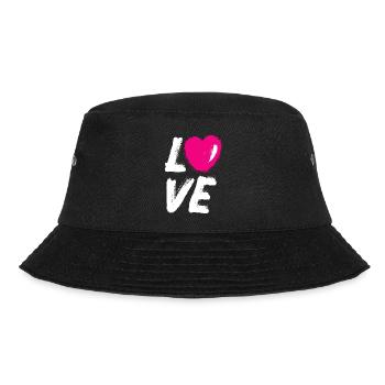 Love Love Heart Pink Wedding Comic Brush J’adore - Bob - noir - Devant - Lela (165cm)