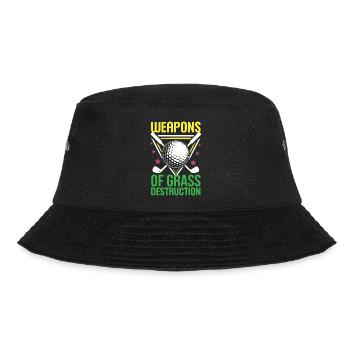 Golf - Weapons of Grass Destruction - Bucket Hat - black - Front - Lela (165cm)