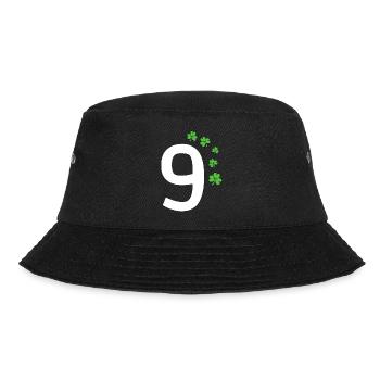 9 - Bucket Hat - Schwarz - Vorne - Lela (165cm)