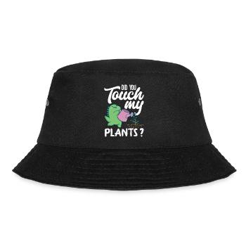 Garten- Und Pflanzenliebhaber Geschenke - Bucket Hat - Schwarz - Vorne - Lela (165cm)