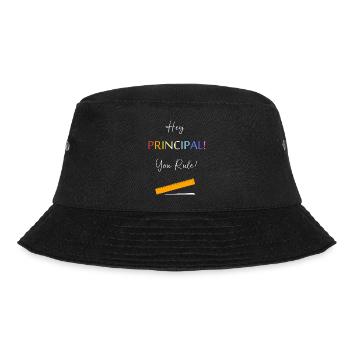 Headmaster Head of School Principal Director - Bucket Hat - black - Front - Lela (165cm)