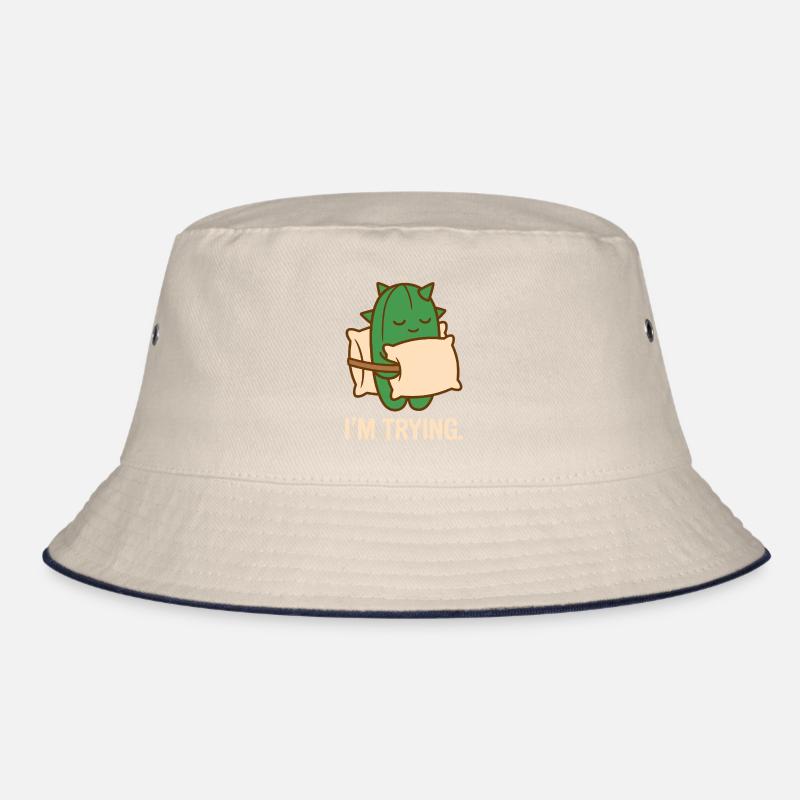 Prickly But Trying Bucket Hat