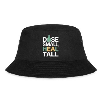 Certified Clinical Micro-Dose Specialist Apparel  - Bucket Hat - black - Front - Lela (165cm)